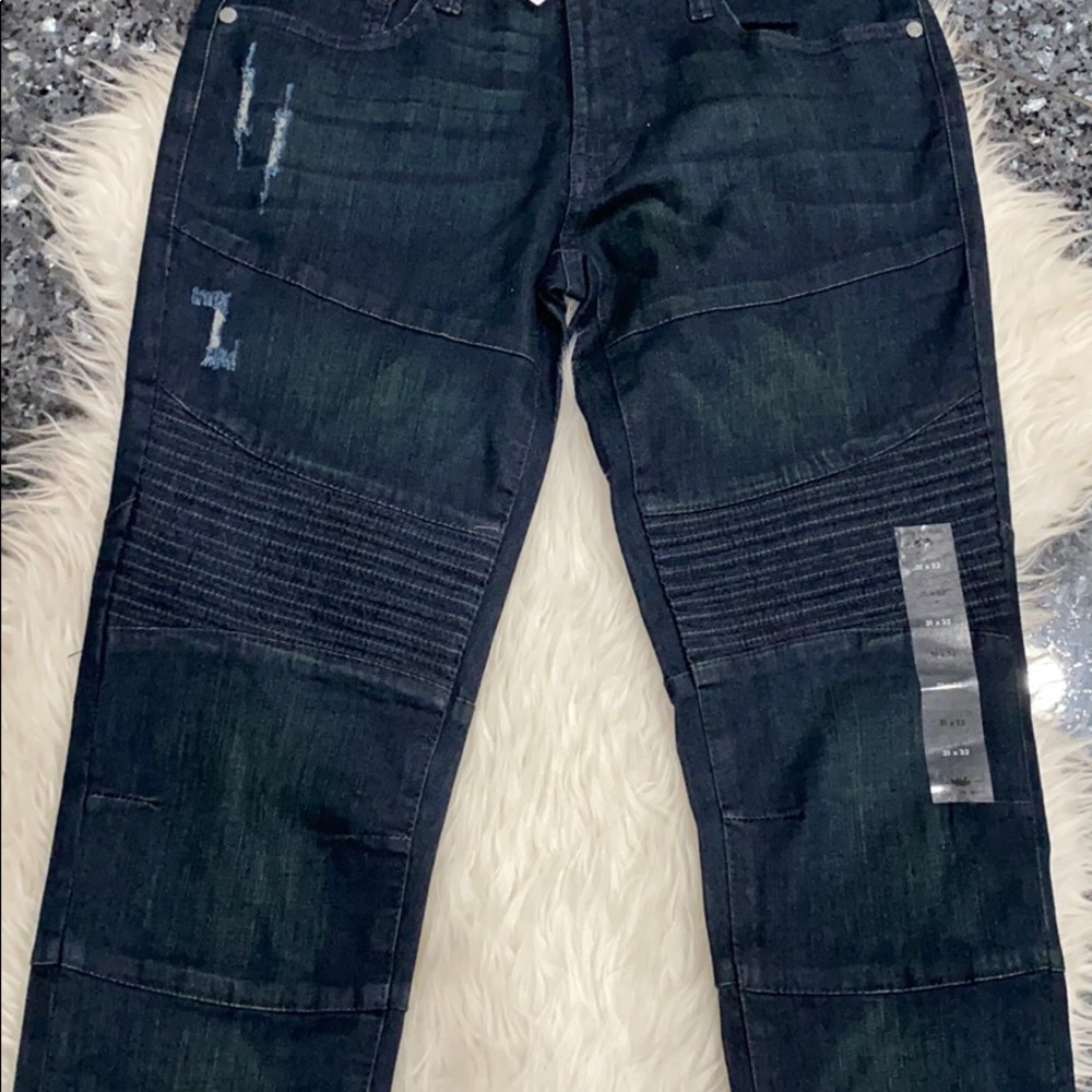 Ring Of Fire Mens Rexford Slim Fit Jeans - Picture 2 of 6